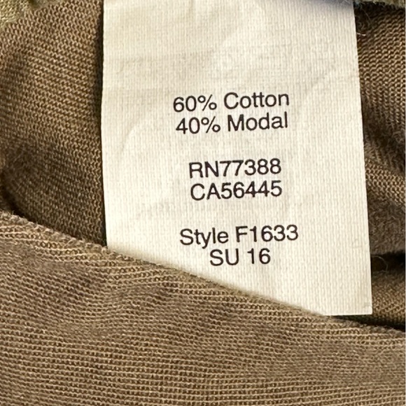 Madewell Women's Tan Flat Front Shorts - Picture 4 of 6